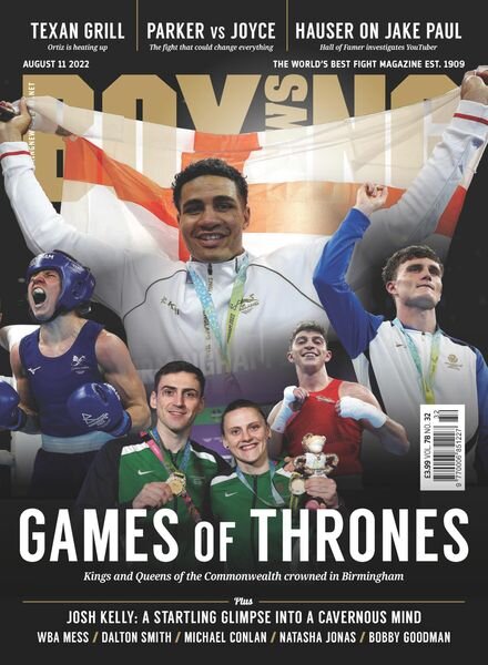 Boxing News – August 11 2022 Cover