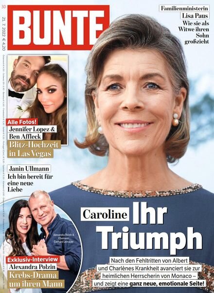 Bunte Magazin – 21 Juli 2022 Cover