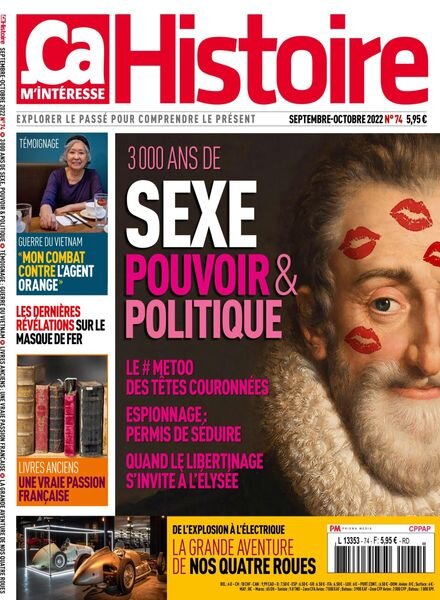 ca M’Interesse Histoire – Septembre-Octobre 2022 Cover