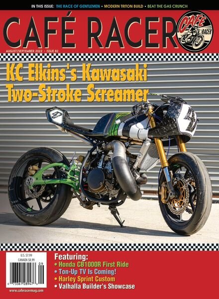 Cafe Racer – August-September 2022 Cover