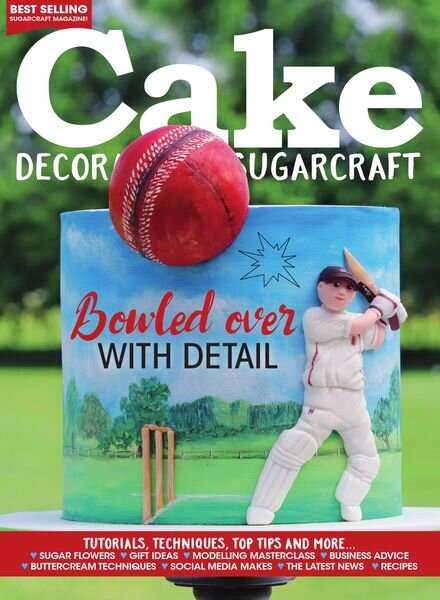 Cake Decoration & Sugarcraft – August 2022 Cover
