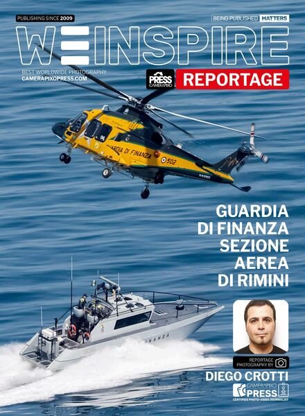 Camerapixo – Guardia DI Finanza Sezione Aerea DI Rimini 2022 Cover