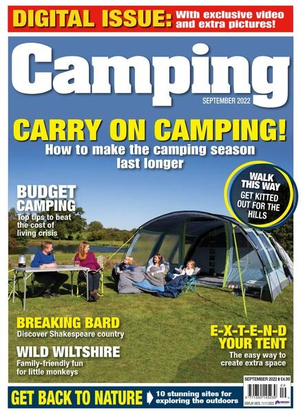 Camping – September 2022 Cover