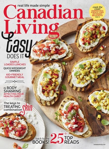 Canadian Living – September 2022 Cover