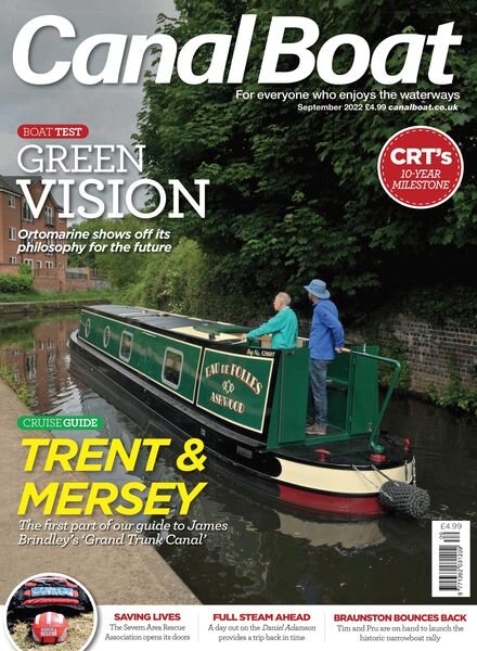 Canal Boat – September 2022 Cover