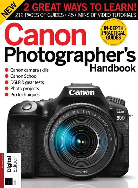 Canon Photographer’s Handbook – July 2022 Cover