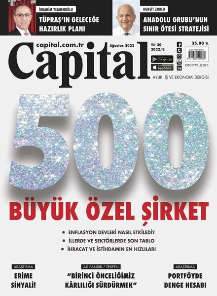 Capital – 01 Agustos 2022 Cover