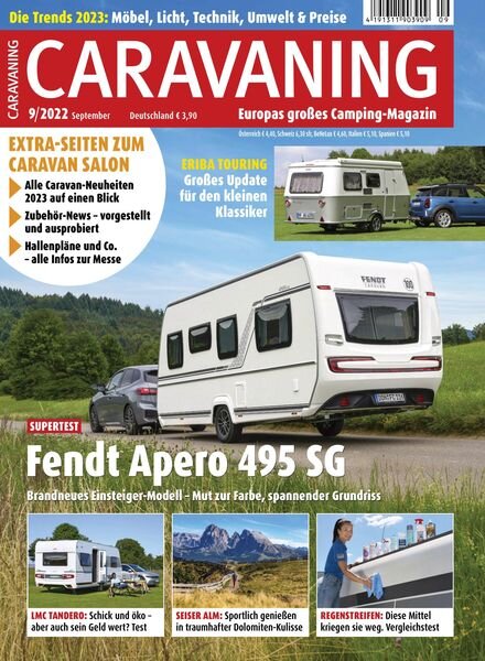 Caravaning – September 2022 Cover
