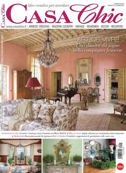 Casa Chic – settembre 2022 Cover