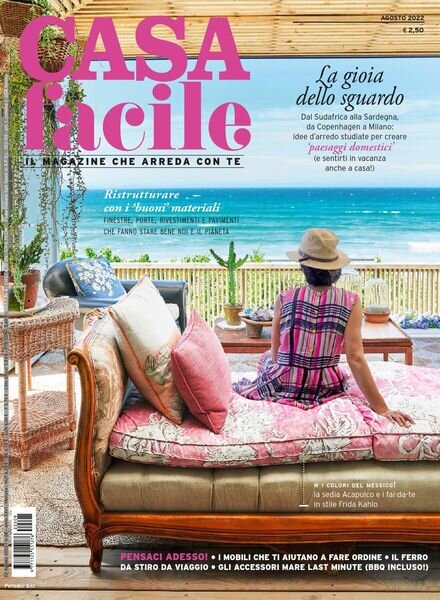 CasaFacile – Agosto 2022 Cover