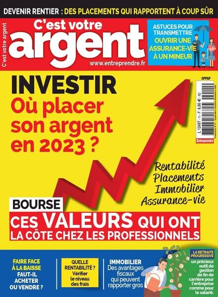 C’est votre argent – 01 aout 2022 Cover