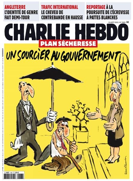 Charlie Hebdo – 10 Aout 2022 Cover