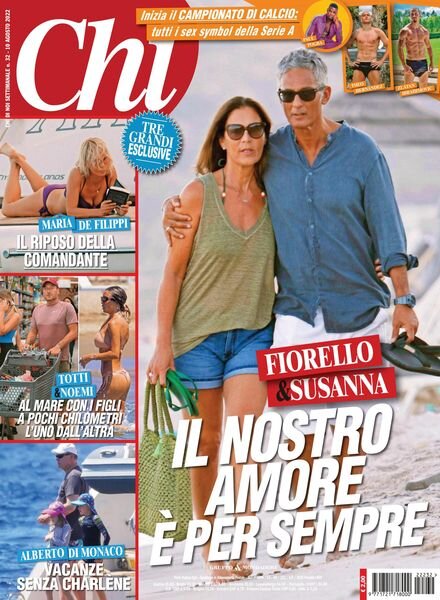 Chi – 10 agosto 2022 Cover