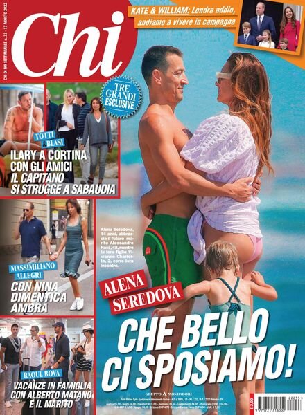 Chi – 17 agosto 2022 Cover