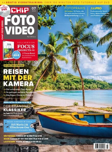 Chip Foto Video Germany – Juli 2022 Cover