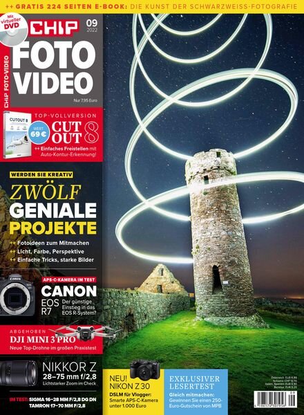 Chip Foto Video Germany – September 2022 Cover
