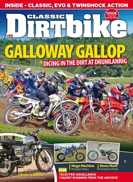 Classic Dirt Bike – August 2022 Cover