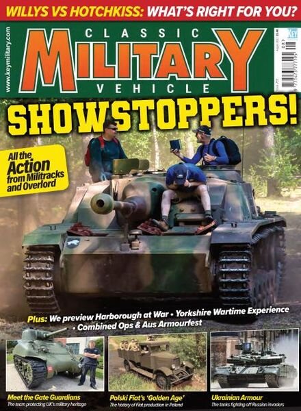 Classic Military Vehicle – August 2022 Cover
