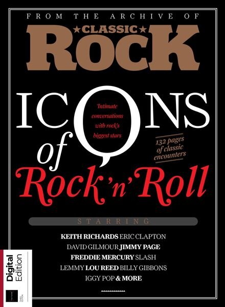 Classic Rock Special – Icons of Rock’n’Roll – 3rd Edition 2022 Cover