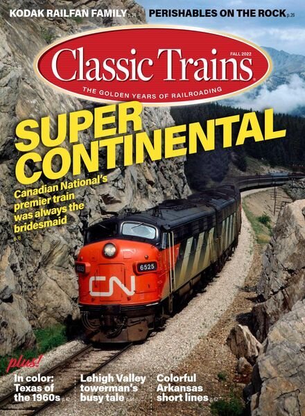 Classic Trains – Fall 2022 Cover