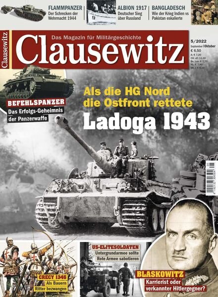 Clausewitz – September-Oktober 2022 Cover
