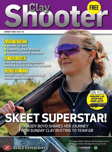 Clay Shooter – August 2022 Cover