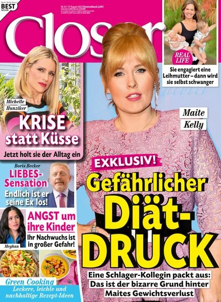 Closer Germany – 17 August 2022 Cover