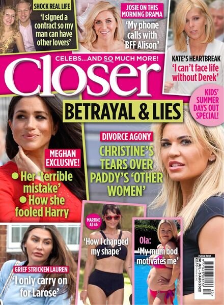 Closer UK – 03 August 2022 Cover