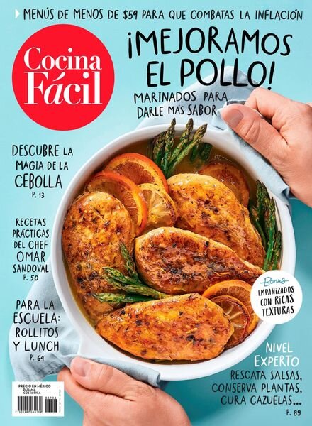 Cocina Facil – agosto 2022 Cover