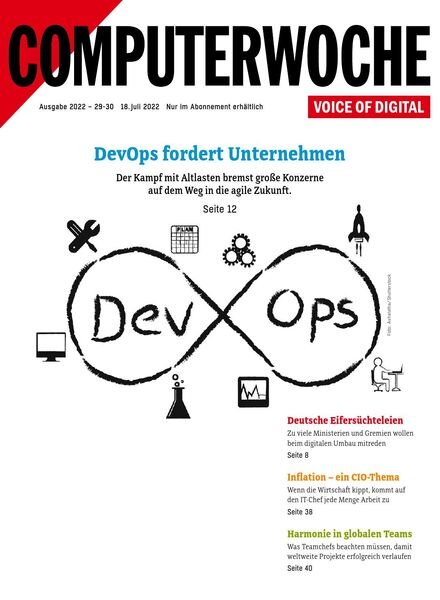 Computerwoche – 18 Juli 2022 Cover