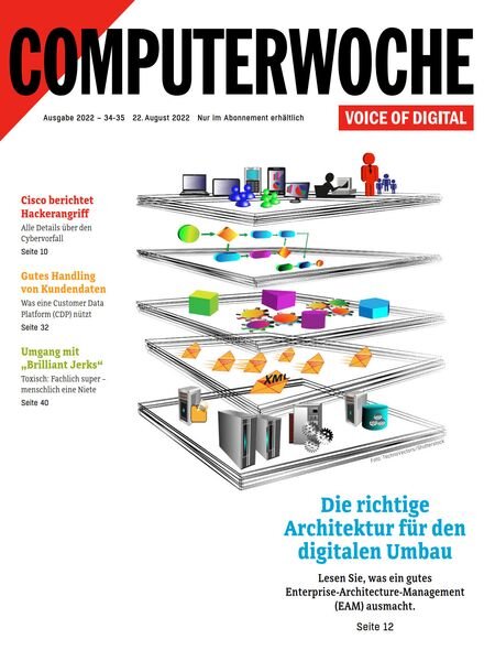 Computerwoche – 22 August 2022 Cover