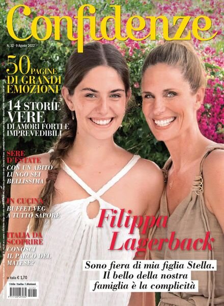 Confidenze – 09 agosto 2022 Cover