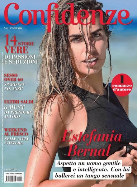Confidenze – 17 agosto 2022 Cover