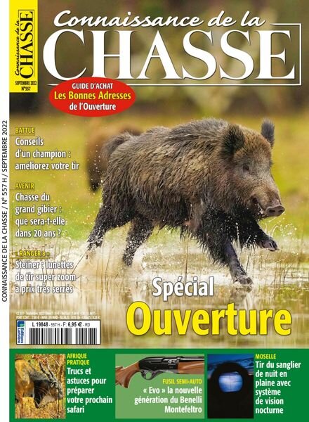 Connaissance de la Chasse – Septembre 2022 Cover