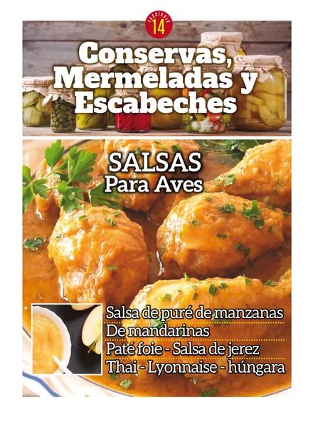Conservas mermeladas y escabeches – octubre 2022 Cover