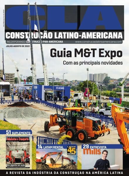Construction Latin America Portugal – Jolho-Agosto de 2022 Cover