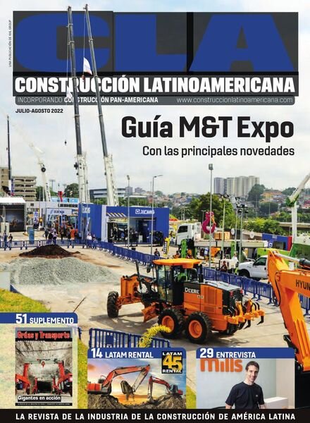 Construction Latin America Spain – Julio-Agosto 2022 Cover