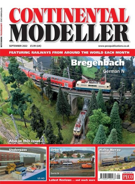Continental Modeller – September 2022 Cover