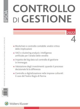 Controllo di gestione – Luglio-Agosto 2022