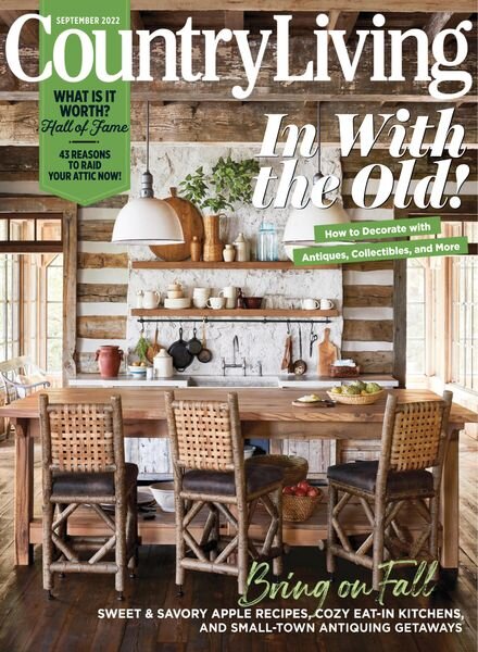 Country Living USA – September 2022 Cover