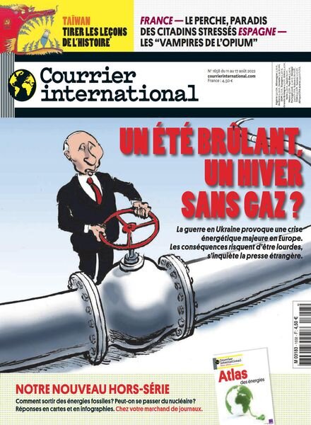 Courrier International – 11 Aout 2022 Cover