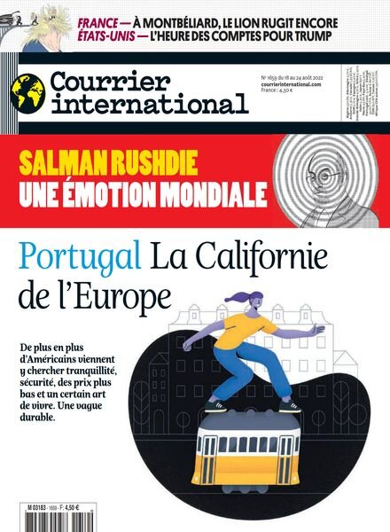 Courrier International – 18 Aout 2022 Cover