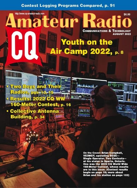 CQ Amateur Radio – August 2022 Cover