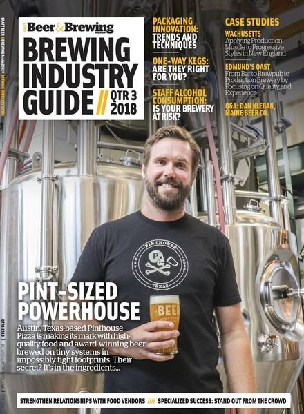 Craft Beer & Brewing – July 2018 Cover