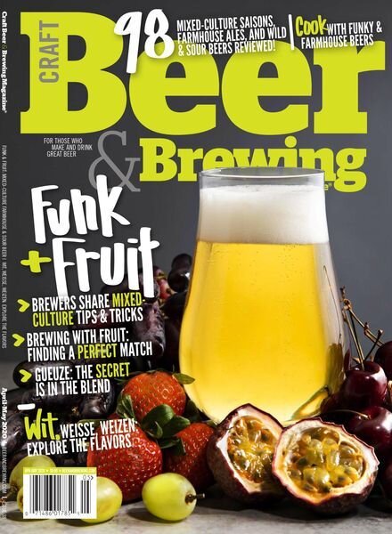 Craft Beer & Brewing – March 2020 Cover