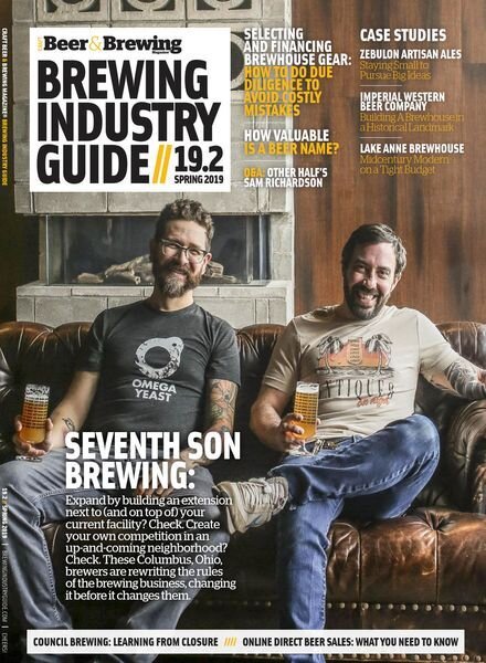 Craft Beer & Brewing – May 2019 Cover