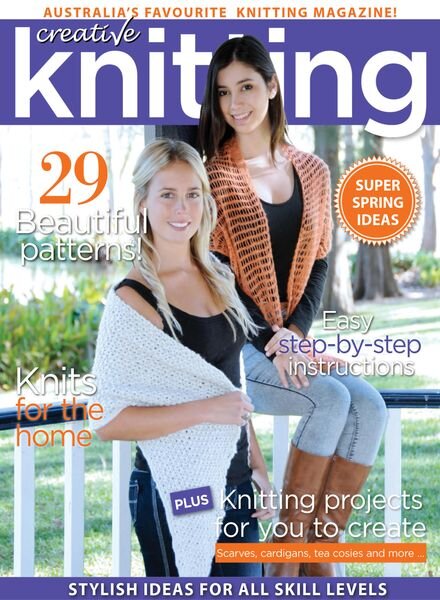 Creative Knitting – August 2022 Cover