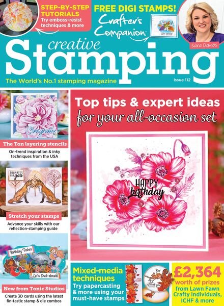 Creative Stamping – August 2022 Cover