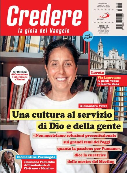 Credere – 14 Agosto 2022 Cover