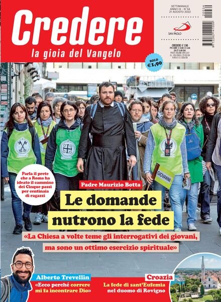Credere – 21 Agosto 2022 Cover